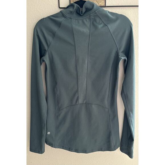 Champion C9 Women’s Olive Green Softshell Jacket Pockets Long Sleeve Size Small - Picture 2 of 3